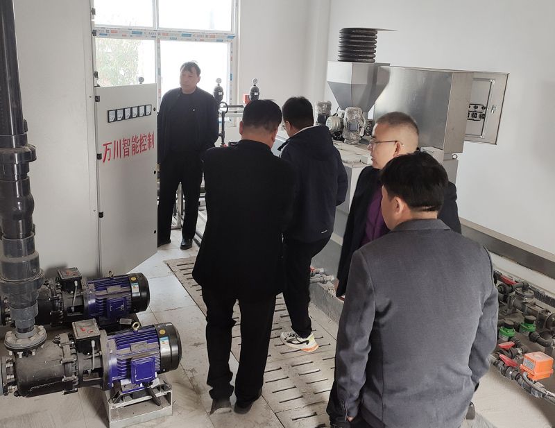 熱烈（liè）歡迎寧陵縣汙水處理廠領導親臨（lín）考察 