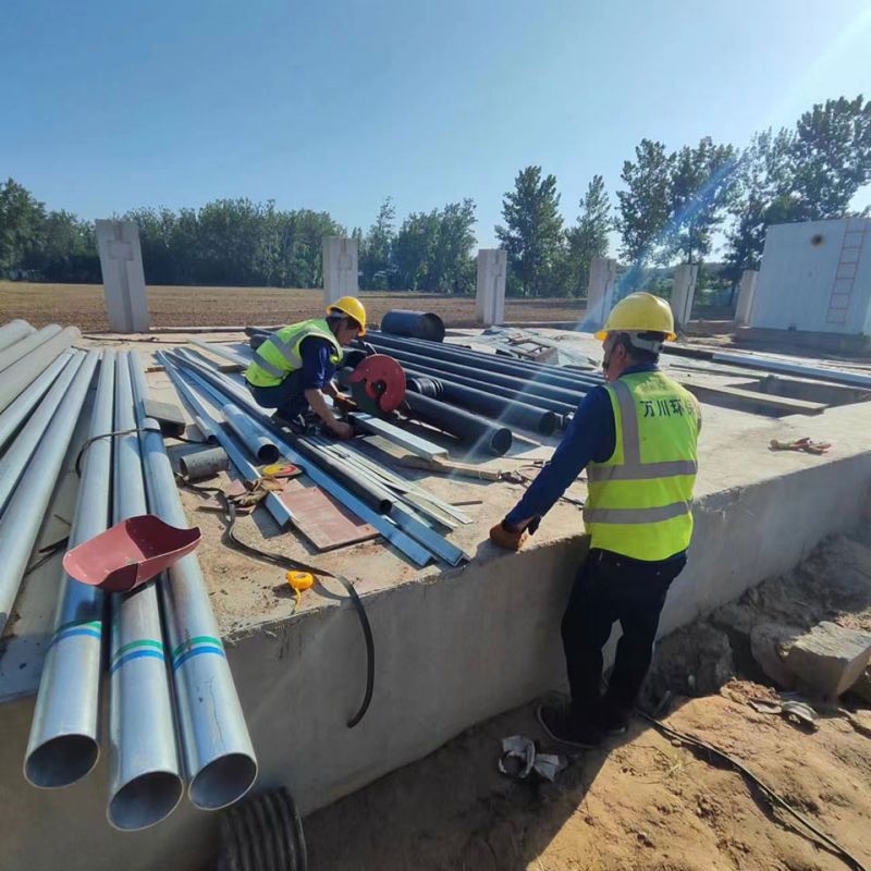 烈日高溫 91抖阴下载環保員工奮戰工地保進度