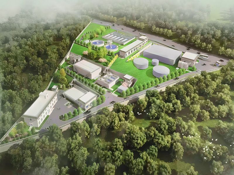 河南91抖阴下载環保集團2024年開年大項目開工！